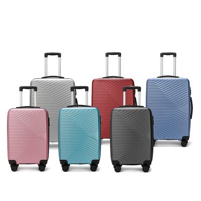 China Cheap ABS OEM ODM Custom 3/4 Pcs Set Rolls Suitcase Trolley Bags Luggage Maker Unique Travel Luggage Sets Spinner Unisex for sale