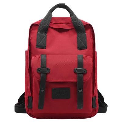 China With USB Fashion Students Shoulder Bag Lightweight Nylon Backpack Outdoor Waterproof Travel Bag Teenager for sale