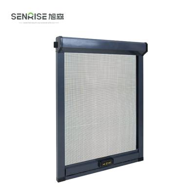 China Durable Retractable Roll Up Screen Window And Door for sale