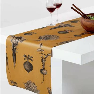 China Fancy Disposable Jacquard Environmental Protection Table Runner for sale