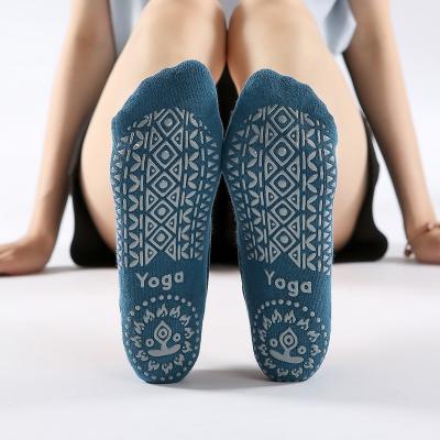 China Wholesale Breathable Women Yoga Gym Dance Hoops Sports Exercise Cotton Non Slip Fitness Yoga Socks for sale