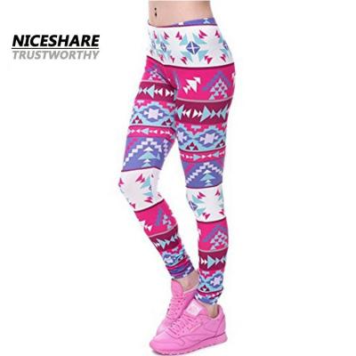 China Wholesale Custom Antibacterial Hot Design Logo Ladies Yoga Gaiters Pants for sale