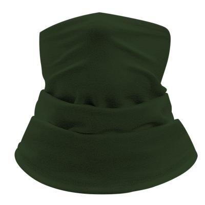 China Multifunctional Thermal Soft Neck Cuff Fleece Face Mask Winter Fleece Face Mask Windproof Neck Warmer for sale