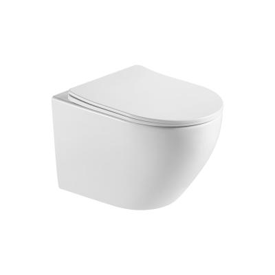 China Low Noise Concealed Cistern Rimless In The Wall Dresser Hung Rough In Concealed WC Toilet Bowl Cistern for sale