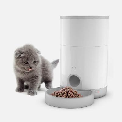 China Automatic PETONEER Nutri Mini Automatic Pet Cat Feeder With Double Fresh Lock And APP Control for sale