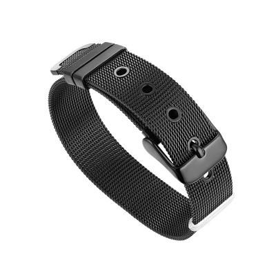 China High Quality Best Price Stainless Steel Best Price Best Price Titanium Steel Watch Band Strap Titanium Steel Black Strap for sale