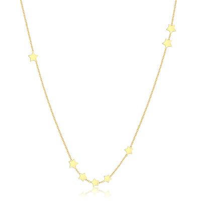 China CLASSIC Manufacturers Selling Multiple Stars Necklace Simple Design Women Necklaces Elegant Clavicle Chain for sale