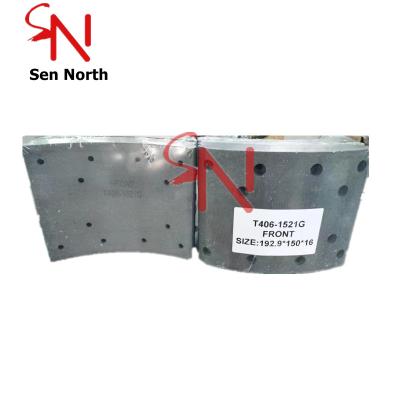 China IRON BRAKE LINING 47441-7340 brake liner 2308-355620 474412940 47443-5710 47651-1030 use for hino for sale