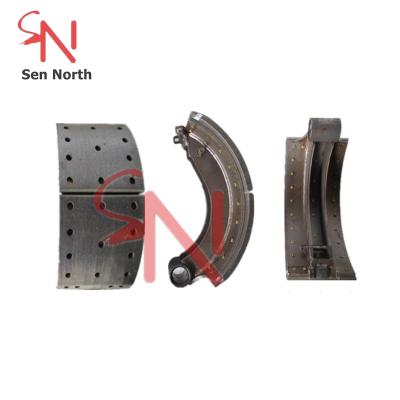 China IRON FRONT BRAKE SHOE MK528559 FOR MITSUBISHI FV517 TRUCK for sale