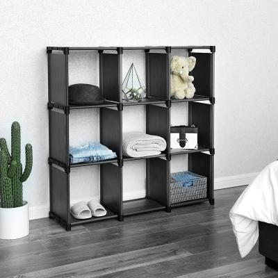 China 6 Sustainable Cube DIY Storage Shelves Open Shelf Closet Organizer Rack Cabinet for sale