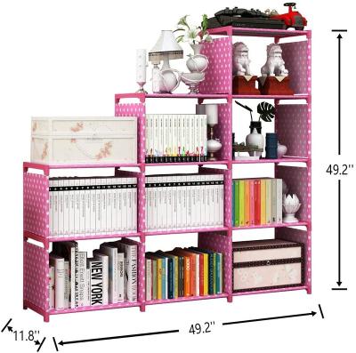 China PP Cabinet Plastic Square Storage Cabinet Adjustable (Height) Cube Shelf DIY Waterproof and Dustproof Shelf for sale