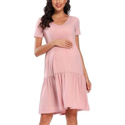 China Breathable Casual Maternity Dress for sale