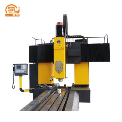 China Hotels double column boring and milling machine for steelis suitable for processing automobiles with low cost vertical shaft for sale