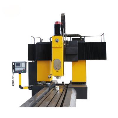 China Hotels Portable Gantry Milling Machine Height Precision Metal CNC 5 Axis Metal Milling Machine Right Angle Head for sale