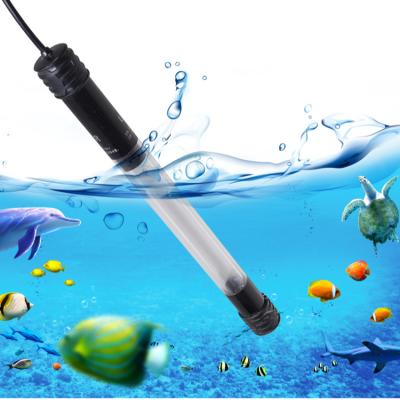 China 20w 220v 285mm Viable Submersible Water Germicidal UV Lamp For Water Sterilization Purification for sale