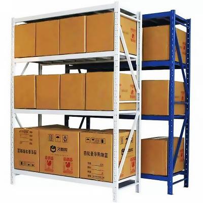 China Corrosion protection garage warehouse storage boltless rack metal storage rack metal shelving boltless rack for sale rak baja depo raf for sale