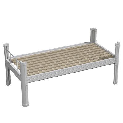 China Simple etagenbette fur erwachsene (size) cheap single bed frameai bed frame adjustable topper single metal bed for sale