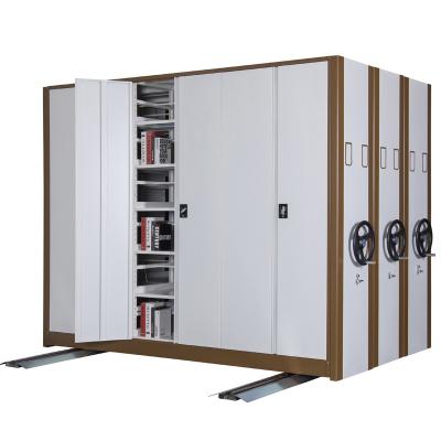 China Modern Office Rack Shelving Compactor Mobile Shelving Smart Steel Mobile Storage for sale