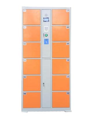 China Office Digital Intelligent Electronic Locker 12 Doors Filing Cabinet for sale