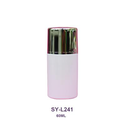 China Suitable 60ml PE Empty Flat And Oval Shape For Skin Care With BB And CC Cream Or Oil Bottles L241 for sale