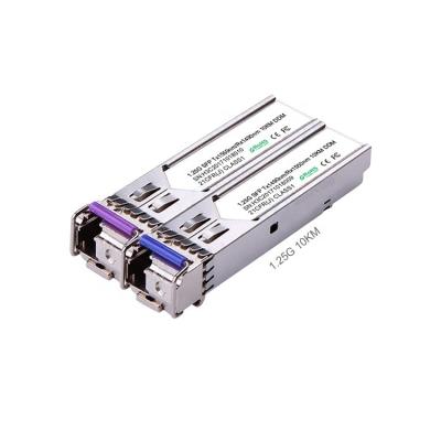 China FTTX 1.25g 10KM/40KM/80km/120KM T1490nm/R1550nm SFP BIDI Optical Transceiver For Date Central Application for sale