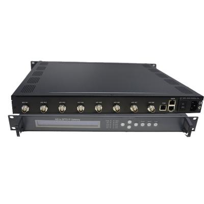 China FTTX FTTH Catvscope CATV 8 Ways ASI To SPTS IP Gateway Support UDP RTP Protocol With SNMP CSP-3508A ASI To IP Gateway for sale