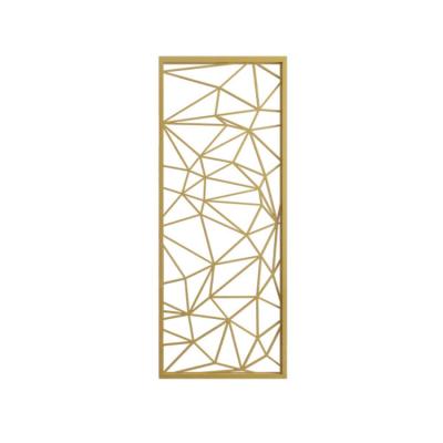 China Durable Custom Home Wall Screen Divider Laser Cut Metal Privacy Screen Divider Splits Partit Wall Decor For Living Room for sale