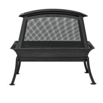 China Outdoor Portable Wood Outdoor Portable Garden Woodland Wilderness Pit Pit Patio BBQ Grill Basket Charcoal Heat Heat Modern Fire Pit for sale