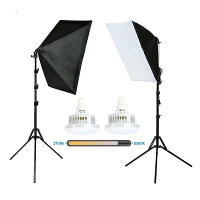 China Portable softbox for lighting studio kit photography softbox with a lamp holder, 50*70cm, without lamp for sale