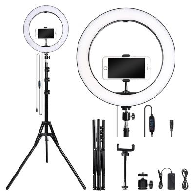 China ABS 36cm/14inch Ring Light Kit Ring Light with Tripod Adjustable Stand Live Makeup Ring Light for tik tok Youtube live stream for sale