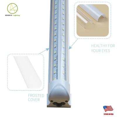 China Warehouse Advance Lighting High Quality Cooler Double Door Sides Led Luminaire High Brightness 36W 4ft T8 Led Tube for sale