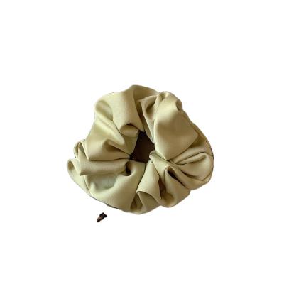 China Fashion design factory price soft pure silk satin hair ties hair rope for women for sale