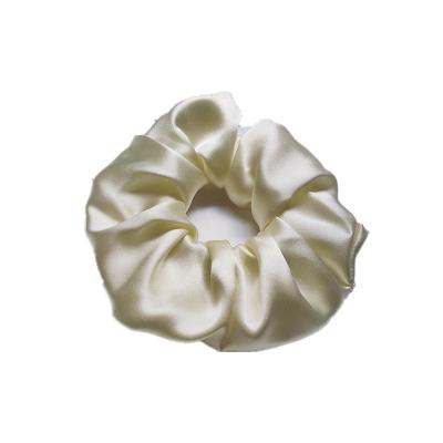 China Factory Price Product Design Fashion Soft Pure Natural Silk Hair Ties Elastic Hair Bands for sale