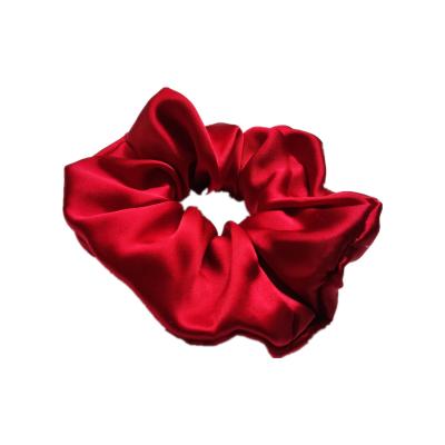 China Chinese Reliable Manufacturer Factory Price Sweet Satin Hair Ties Pure Silk Hair Rope For Women for sale