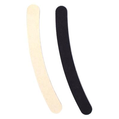 China EMERY The Stain Sandpaper Double Sided Black And White Nail File Suitable For Household Use for sale