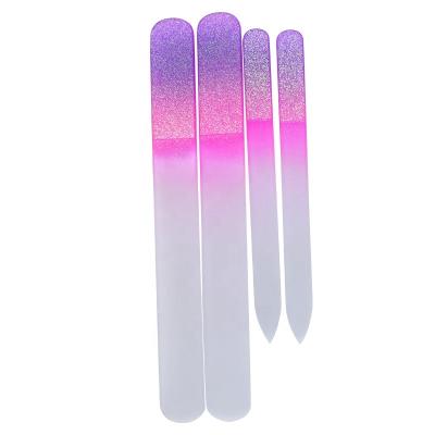 China Life time can be used custom pink glass nail file for sale