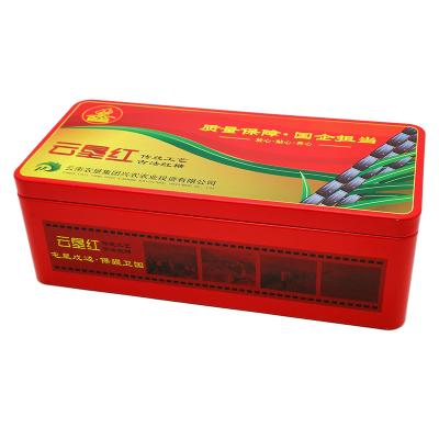 China Beverage Tea Tin Packaging Boxes Wholesale Storage Tins Tea Bags Gifts Packaging Container Metal Tin Box for sale