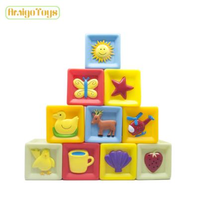 China Sorting creative plastic cubes into hot sale 3D square blocks for sale