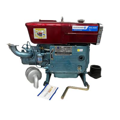 China water cooled tengka s195 22 hp low speed 12 hp diesel engine for sale