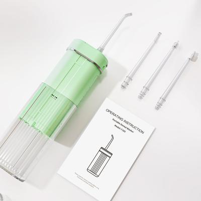 China 360 Rated Rechargeable Dental Irrigator Cordless Rechargeable Water Flosser Spout Teeth Water Flosser Dental Water Flosser for sale