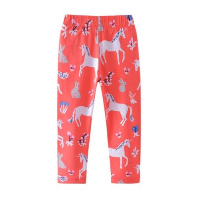 China New Breathable Autumn Children And Girls Floral Pants Gaiters for sale