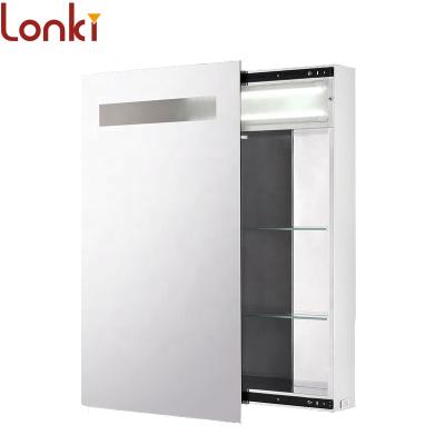 China Glass Door Medicine Cabinet Medicine Vanity For Bathrooms for sale