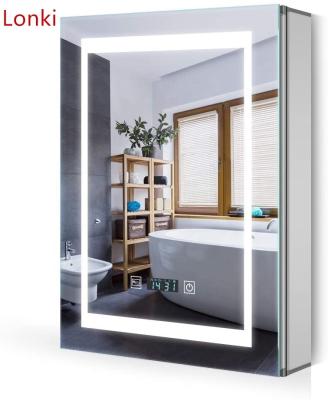 China Lonki Wholesale Cheap Glass Door Hotel Wall Mounted Bathroom Vanity Unit,Combined Vanity,Bathroom Cabinet for sale