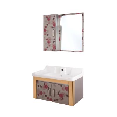 China 2021 Modern New High Quality Chinese Stylish Wall Mounted Wash Basin Bathroom Cabinet From Manufacturer for sale