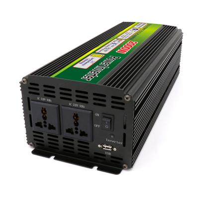 China Aluminum Alloy Shell Peak Power 4000W 12v 24v to 230v 2000W Modified Inverter For Home Use for sale