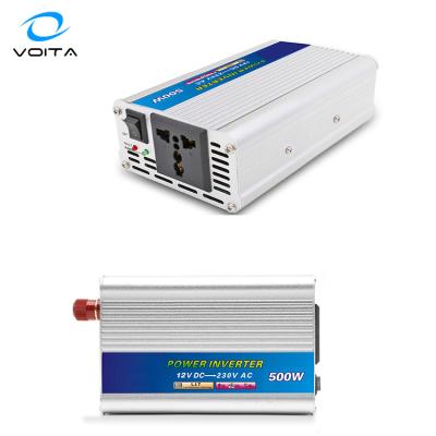 China Aluminum Alloy Shell New Design 12v to 220v Modified DC AC. of power inverter with certification for sale