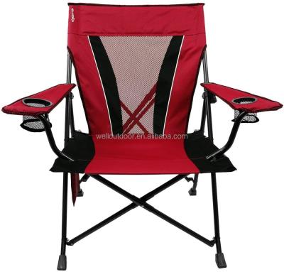 China Modern Portable Heavy Duty Camping Chair Lumbar Back Supports for sale