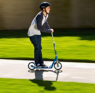 China Young Kick Scooter for Kids - Bigger Wheels, Front Suspension, Wheelie Bar, Lightweight, Foldable, and Adjustable for sale