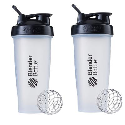 China Viable Professional Manufacturer Wholesale Custom Portable Cups Gym Plastic Shaker Bottle for sale