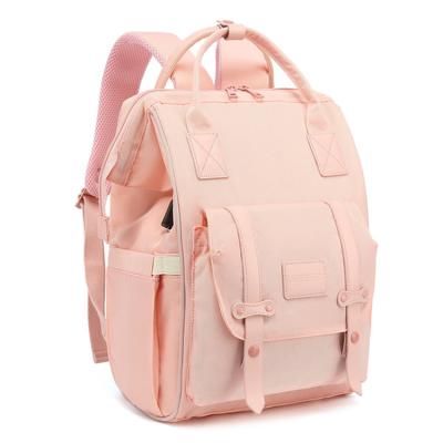 China With USB Baby Bag Diaper Bags Portable Backpack Multifunctional Travel Package Mummy Bag Expandable Crib Crib For Mom 1pcs/color for sale